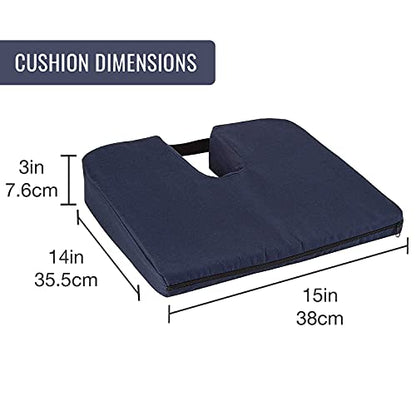 Gradual Slope Seat Cushion for Coccyx