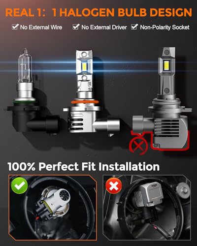 2026 Upgrade] 9012 Bulbs (2 Count)