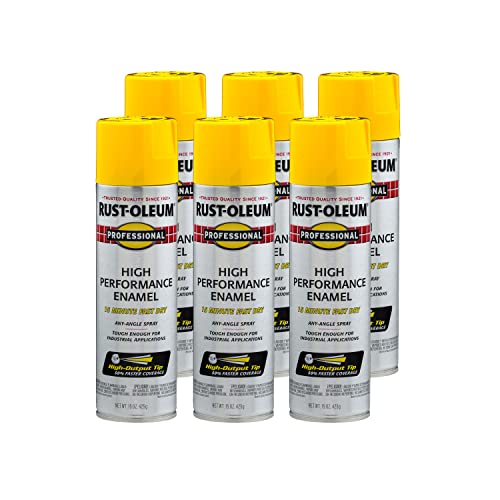 Professional High Performance Gloss Safety Yellow Spray Paint (90 Ounce)