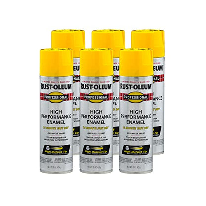 Professional High Performance Gloss Safety Yellow Spray Paint (90 Ounce)