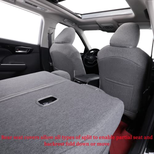 Custom Seat Covers Compatible with Select Toyota Camry Hybrid XLE