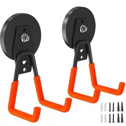 Extra Strong Magnetic Hooks for Hanging Heavy Duty (2 Count)