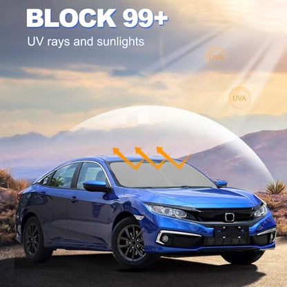 Foldable Front Windshield Sunshade fit for Honda Civic 2016
