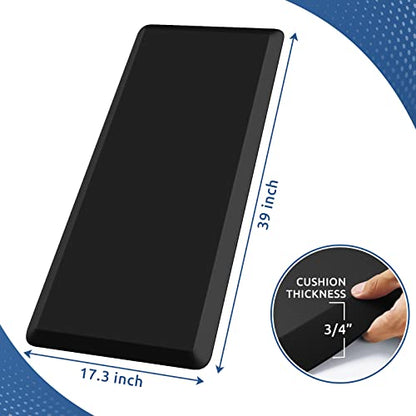 Kitchen Mat Cushioned Anti Fatigue Kitchen Rug Non Slip Standing Mat Comfort Floor Mats for Sink Office