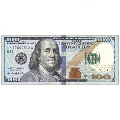 20" x 53" $100 Bill Money Rug