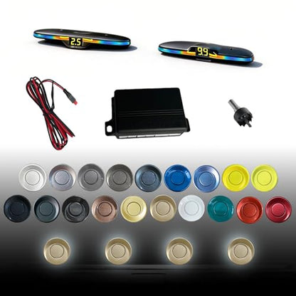 Parking Sensor kit New Feature Rear with Selectable Distance in Feet