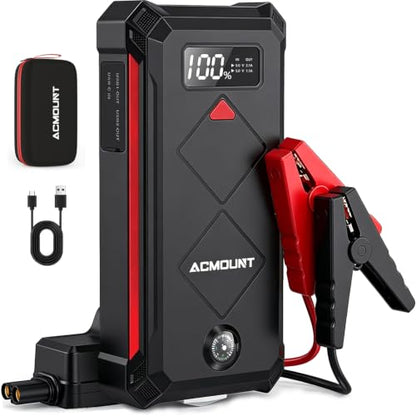P100 5000A Car Battery Jump Starter for 10.0L Gas