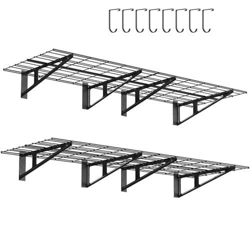 2 x 6 ft Garage Wall Shelving (2 Count)