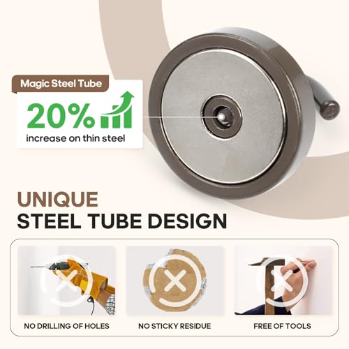 Magnetic Hooks Steel Tube Design for Cruise (10 Count)