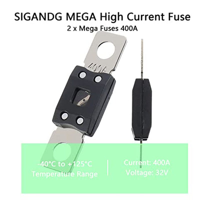 400A MEGA High Current Fuse (2 Count)