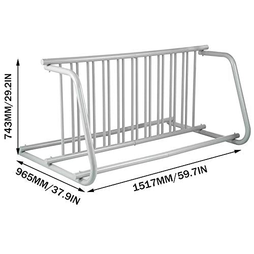 10 Holders Floor Bike Rack