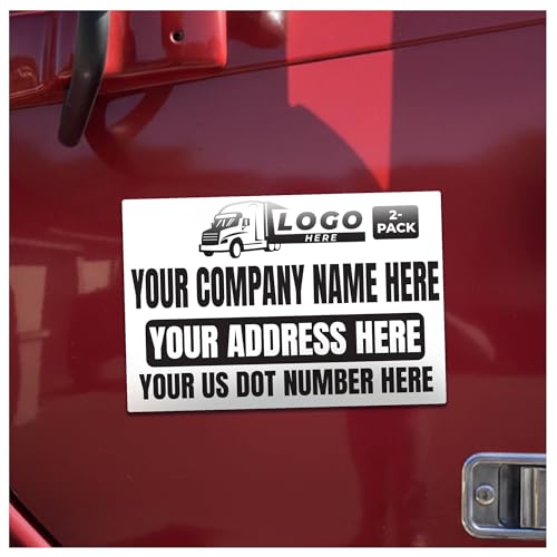 Custom Car Magnet 12x18 Inch 2 Pack