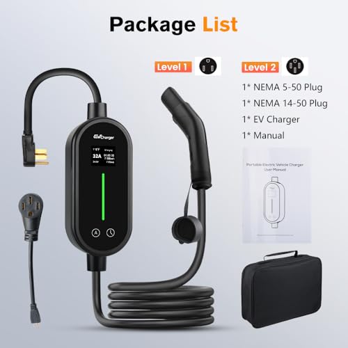 Portable Electric Car EV Charger Level 1