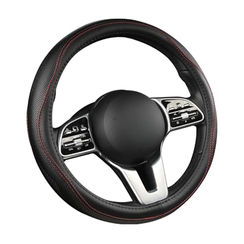 Leather Steering Wheel Cover