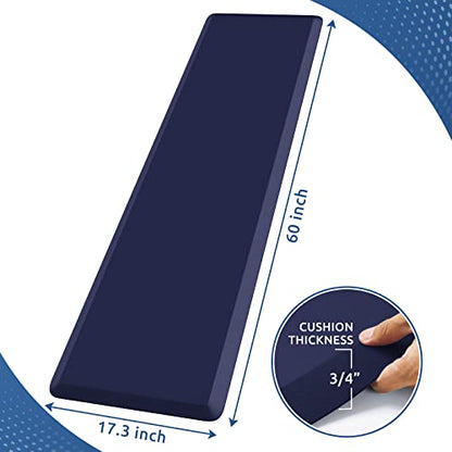 0.8" Thick Kitchen Mat Cushioned Anti Fatigue Rug Comfort Floor Mats