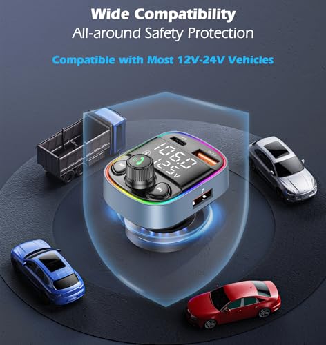 Bluetooth 5.4 Bluetooth Car Adapter