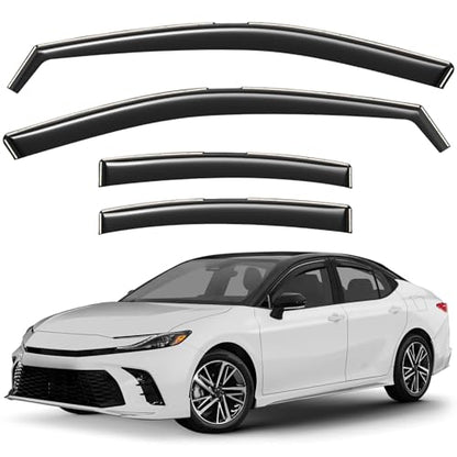 Window Deflectors Smoke Tinted in (4 Count)