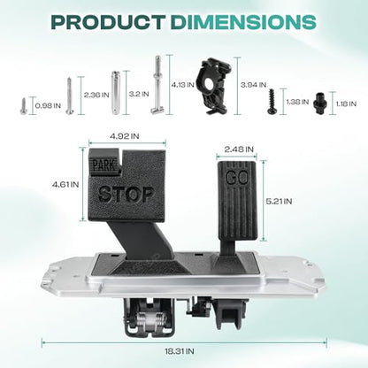 Club Car Precedent Pedal Assy with Conversion Kit