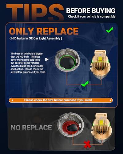 D4S D4R HID BULBS (2 Count)
