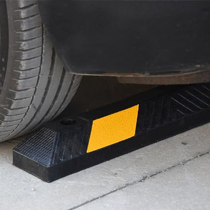 72" Rubber Parking Curb with Bolts