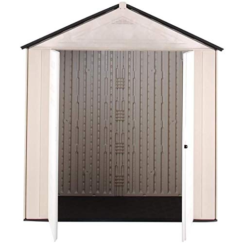 Resin Outdoor Storage Shed With Floor (24.5 Sq Ft)