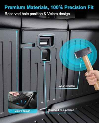 2nd Row Seatback Protector Compatible with Tesla Model Y 2020