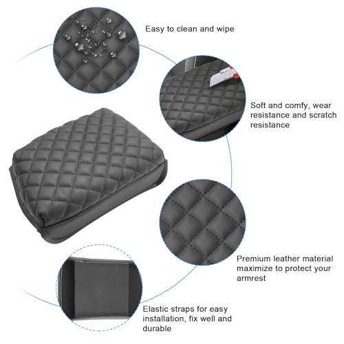 for 2024 2025 2026 VW Taos Armrest Cover for Volkswagen Taos 2024 2025 2026 Accessories 2022 2023 2024 2025 2026 Taos Center Console Cover 2024