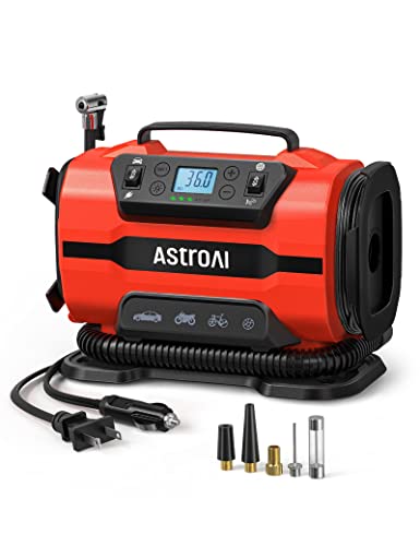 Tire Inflator Portable Air Compressor (69.137 Ounce)