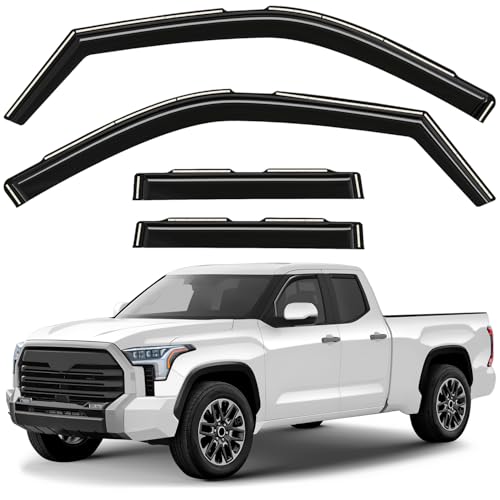 Window Deflectors Smoke Tinted In (4 Count)