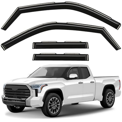 Window Deflectors Smoke Tinted In (4 Count)