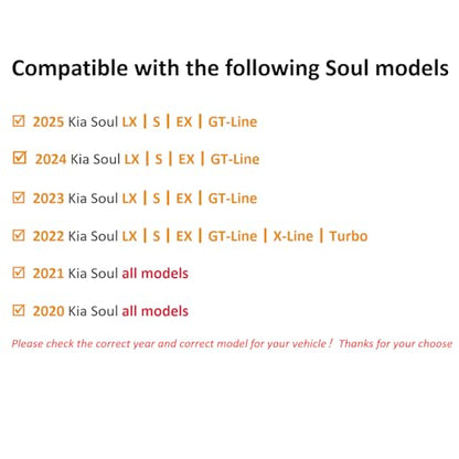 Floor Mats for Kia Soul 2021