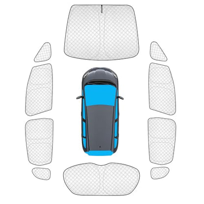 10pcs Thicken Sun Shades for Honda Fit 2015