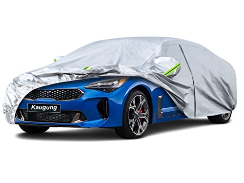 6 Layers Car Cover Custom Fit Kia Stinger Sedan from 2017 to 2025