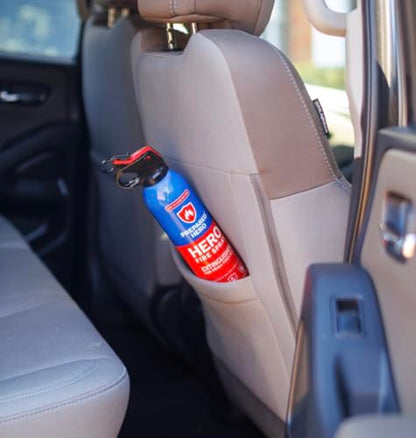 Fire Spray Mini Fire Extinguisher for Home & Car (8 Ounce)