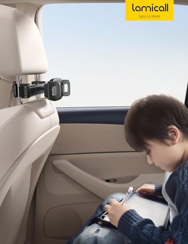 Car Headrest Tablet Holder