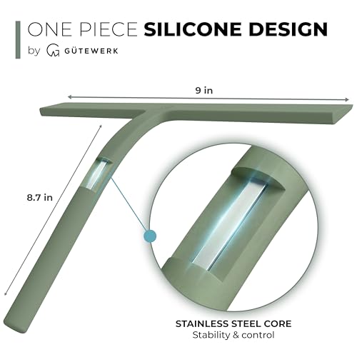 Silicone Shower Squeegee with 3