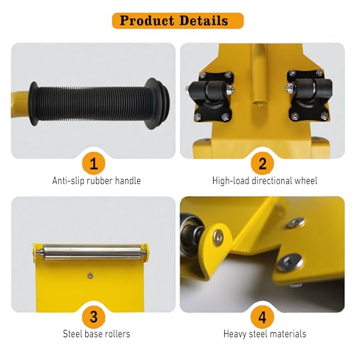 Tire Lifting Tool with Extendable Handle for Car
