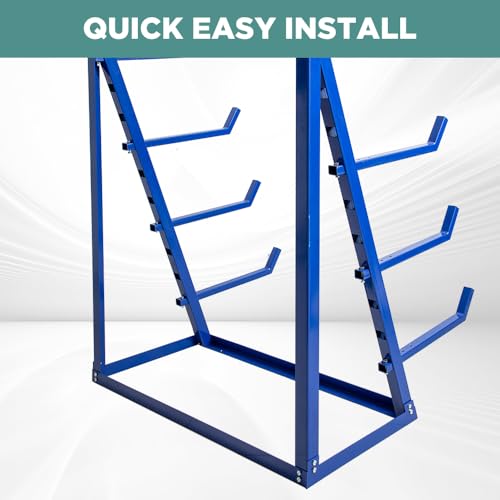 4 Tier Steel Horizontal Storage Rack