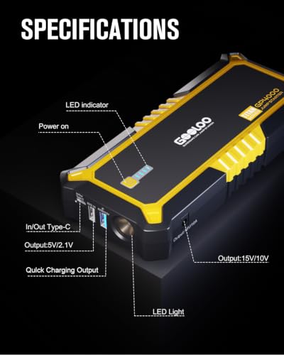 GP4000 Jump Starter
