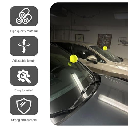 2PCS Garage Tennis Ball Parking Aid