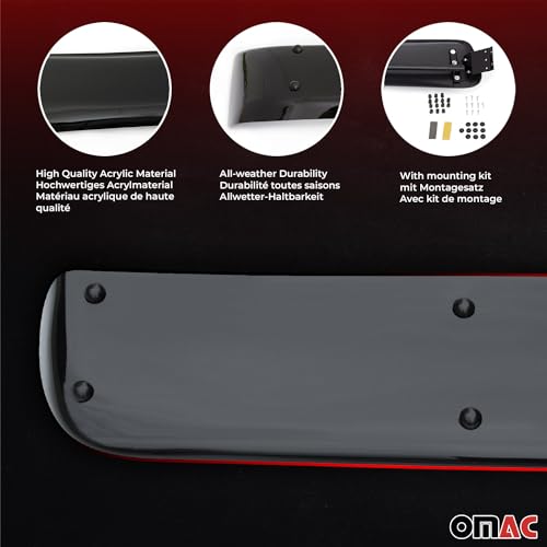 Front Windshield Sun Visor Protector for Mercedes Metris 2016