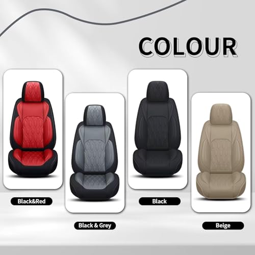 Front Waterproof Leather Seat Covers for Toyota RAV4 2007