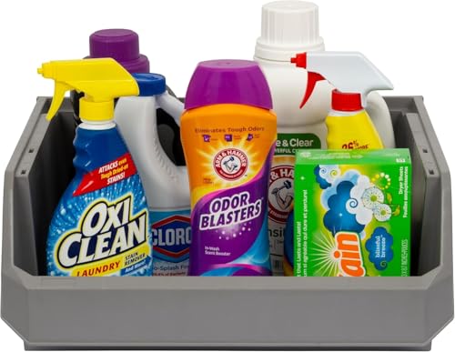 Extra Large Stackable Plastic Storage Bins (4 Count)