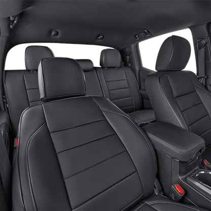 Custom Fit Tacoma Leather Car Seat Covers for Toyota Tacoma 2012 2013 2014 2015