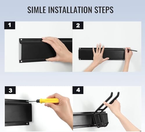 Wall Mount Tool Storage Rack