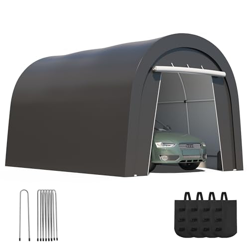 10' x 15' Carport with 6 Heavy Duty Ground Stakes