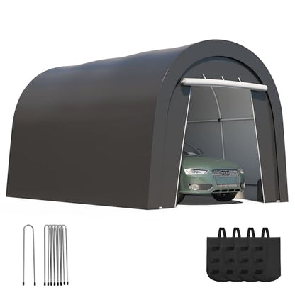 10' x 15' Carport with 6 Heavy Duty Ground Stakes
