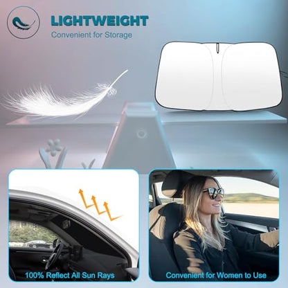 Foldable Front Windshield Sunshade fit for Honda HR