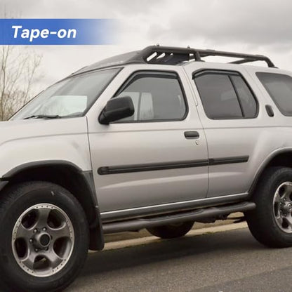 Window Visors Rain Guards for 2000 2001 2002 2003 2004 Nissan Xterra