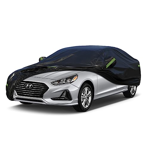 7 Layers Car Cover Custom Fit Hyundai Sonata from 1988 to 2025
